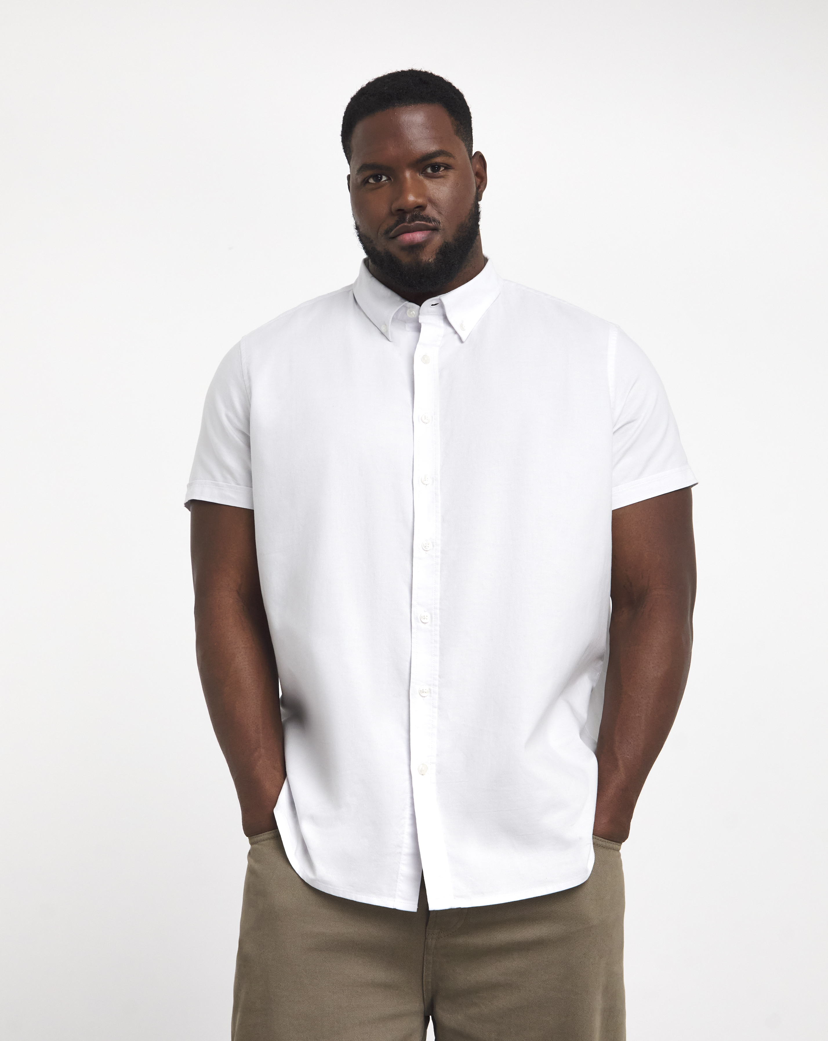 Short Sleeve Oxford Shirt Long