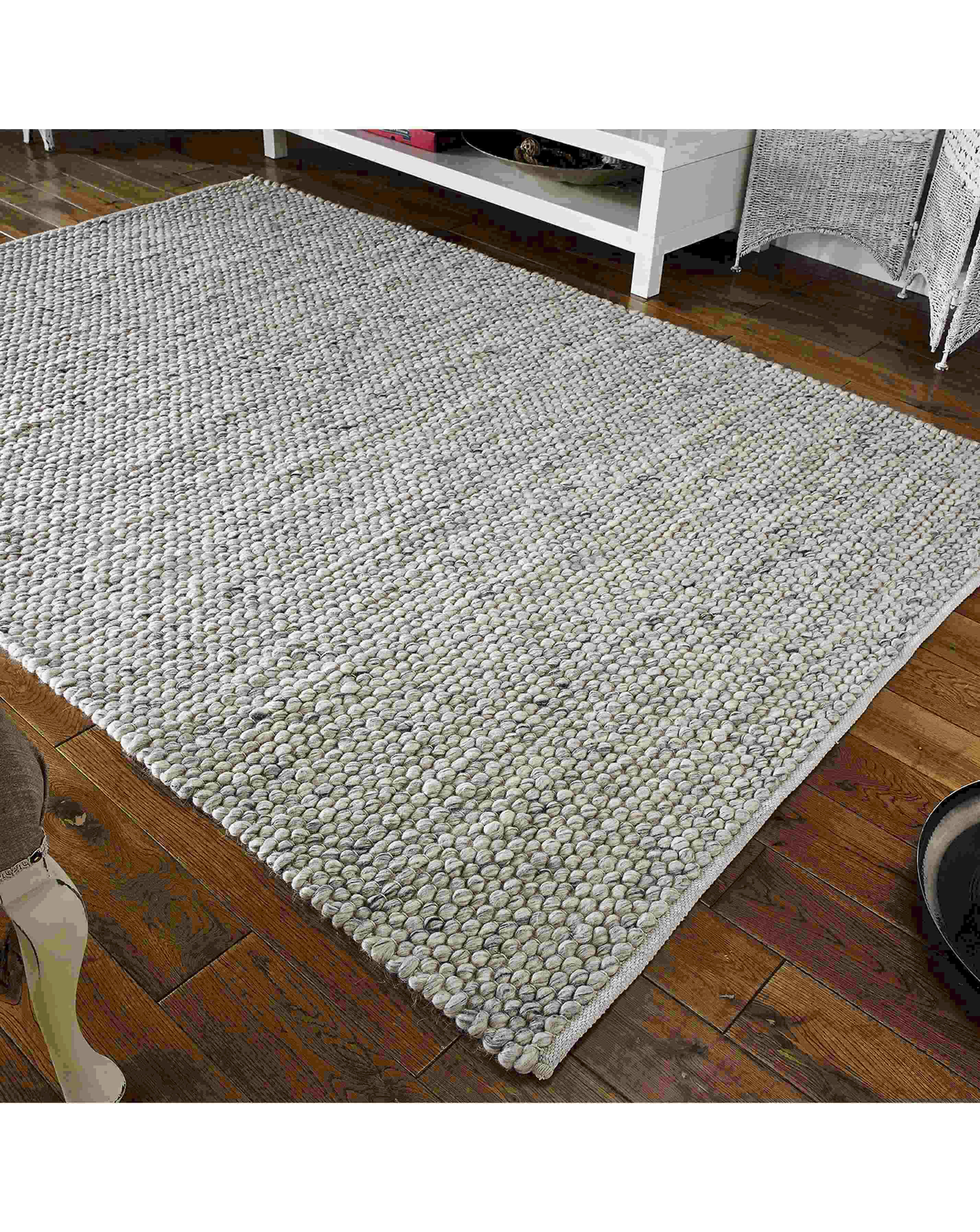 Homemaker Taupe Savannah Wool Rug 120X170