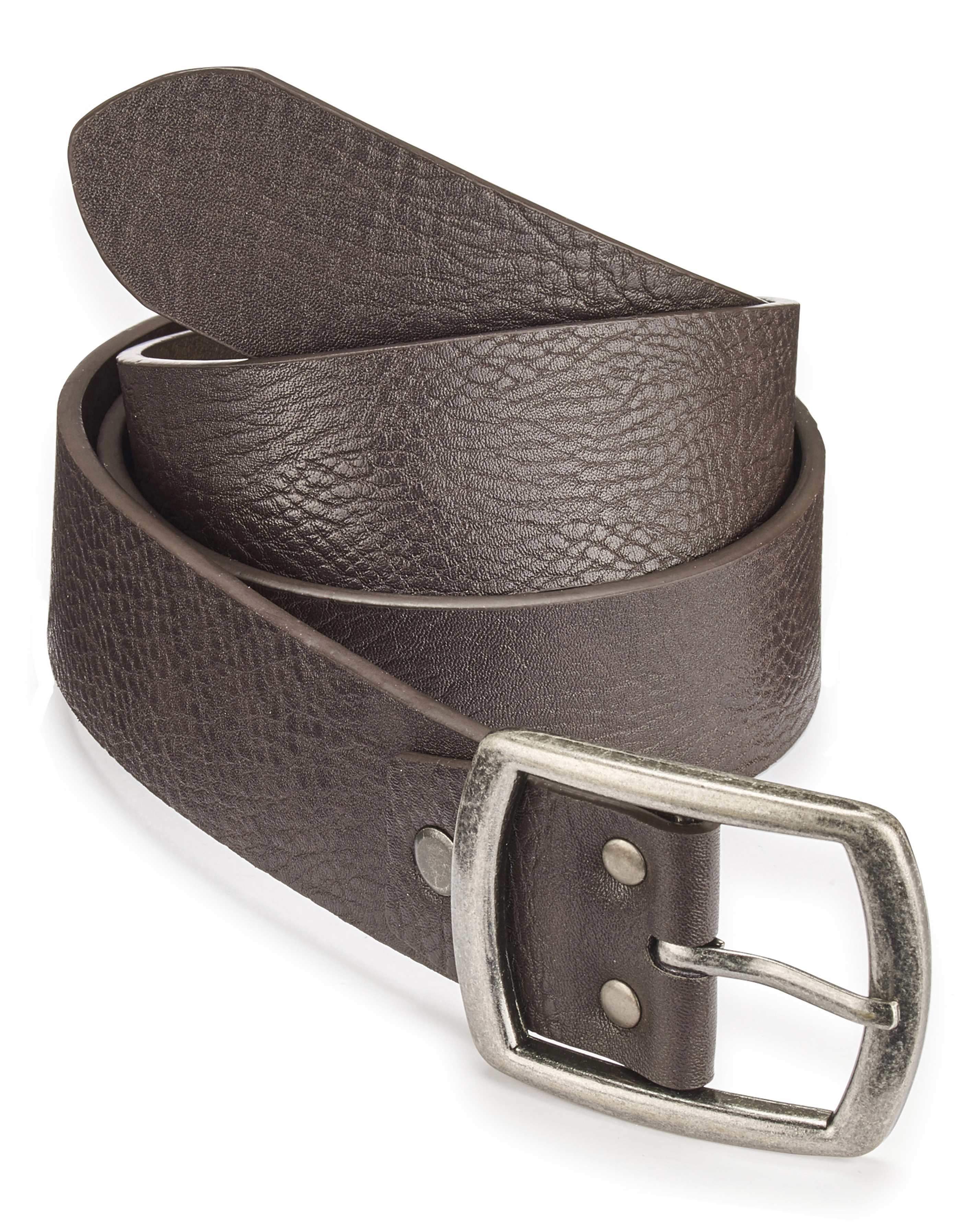 Brown Leather Jeans Belt