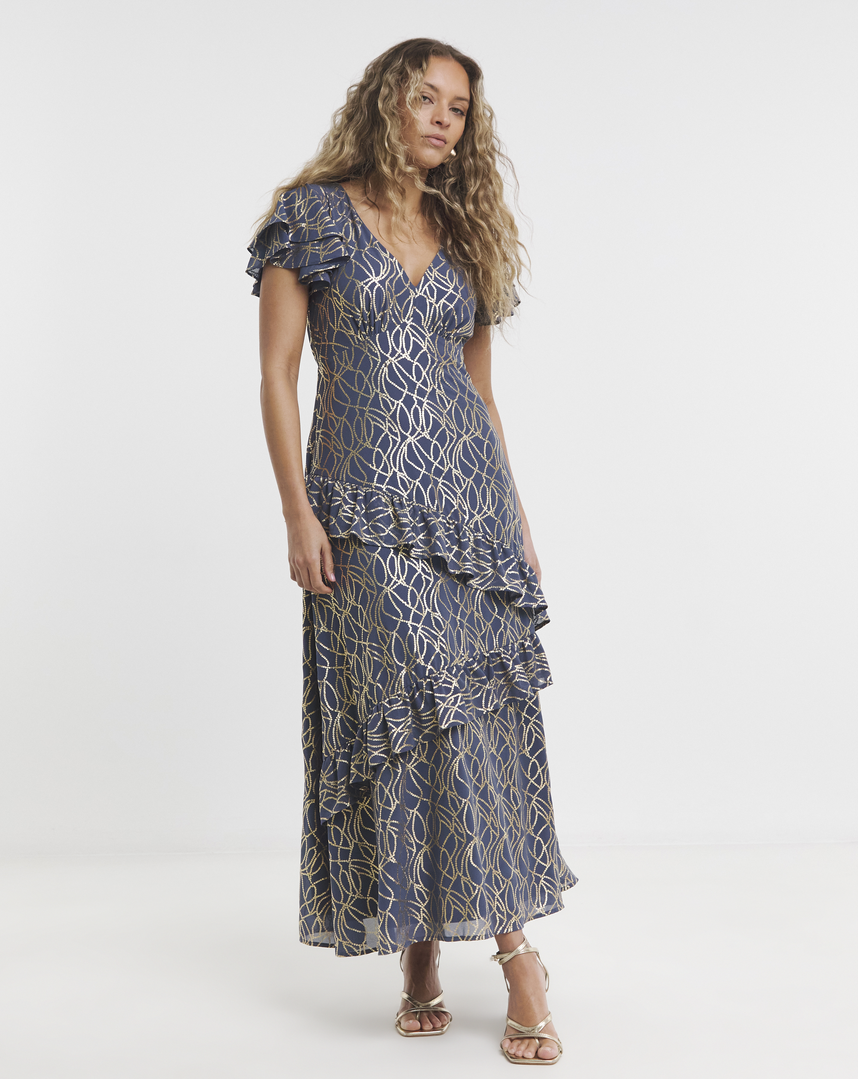 Lovedrobe Ruffle Detail Dress