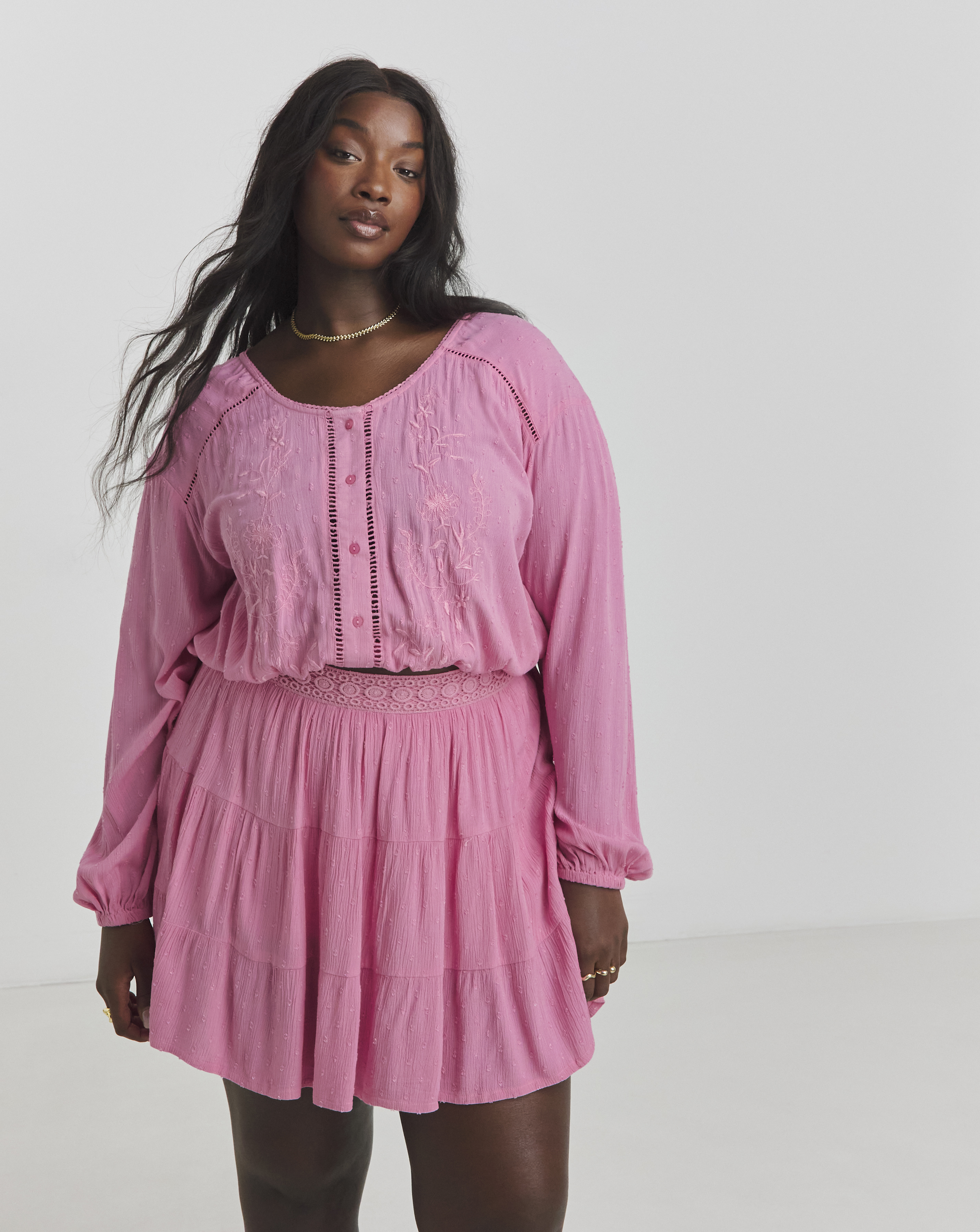 Pink - Women's - Katerini Beach Co-Ord - Size 26