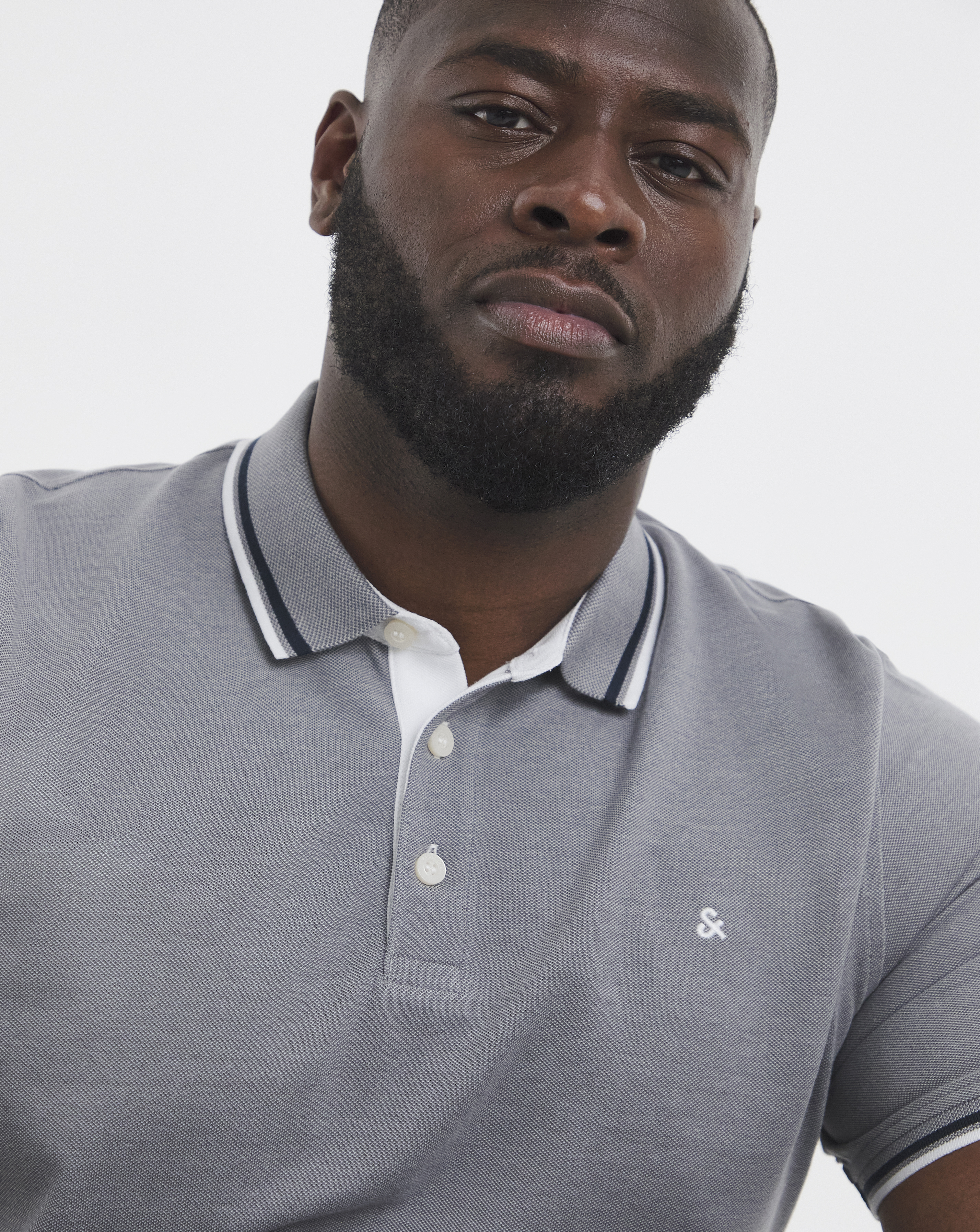 Jack & Jones Premium Paulos Tipped Polo