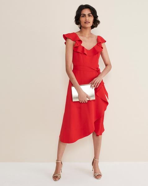 Phase Eight Tatiana Frill Sleeve Dress