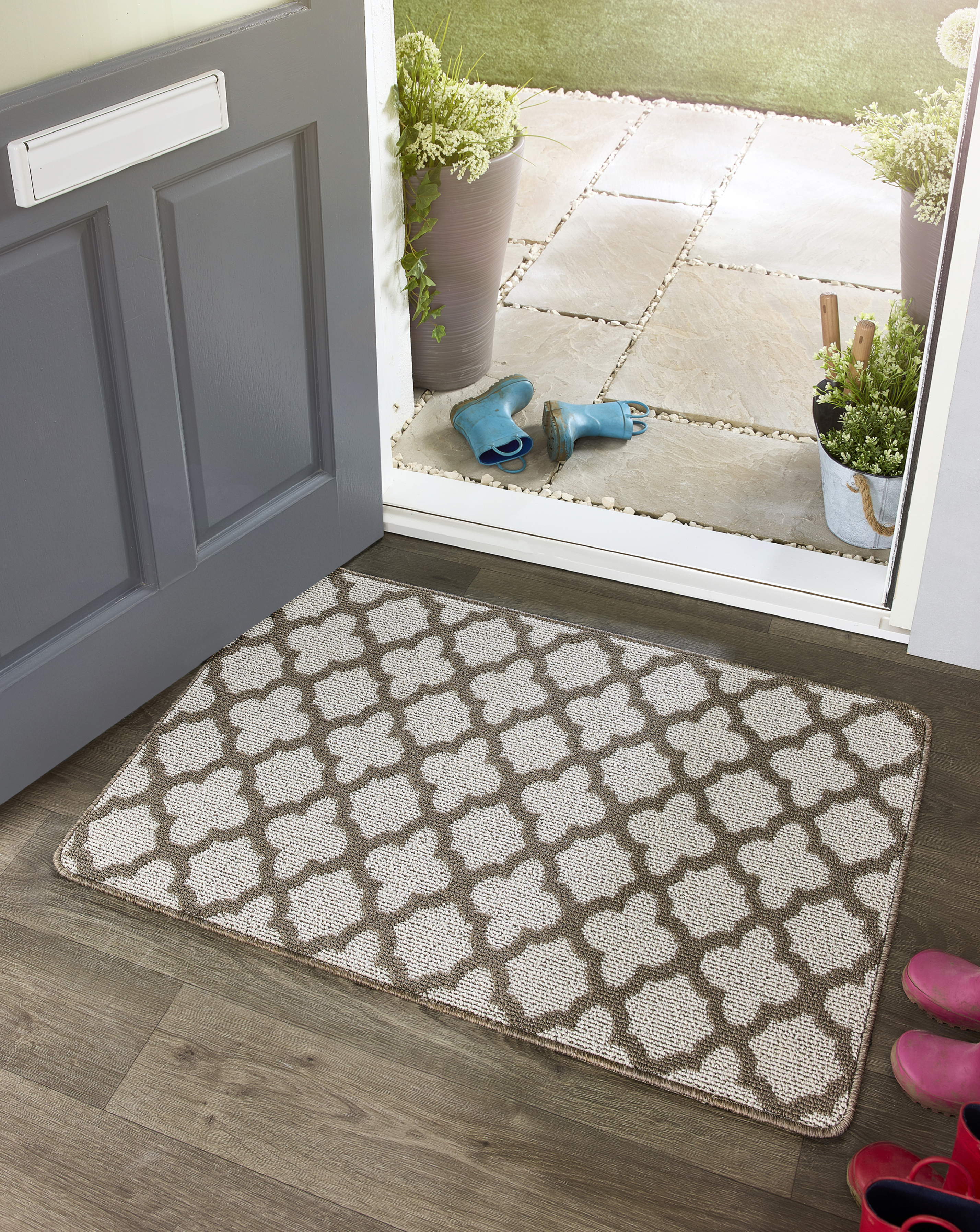 My Mat Stone Moroccan Tile Washable Doormat - 50X75