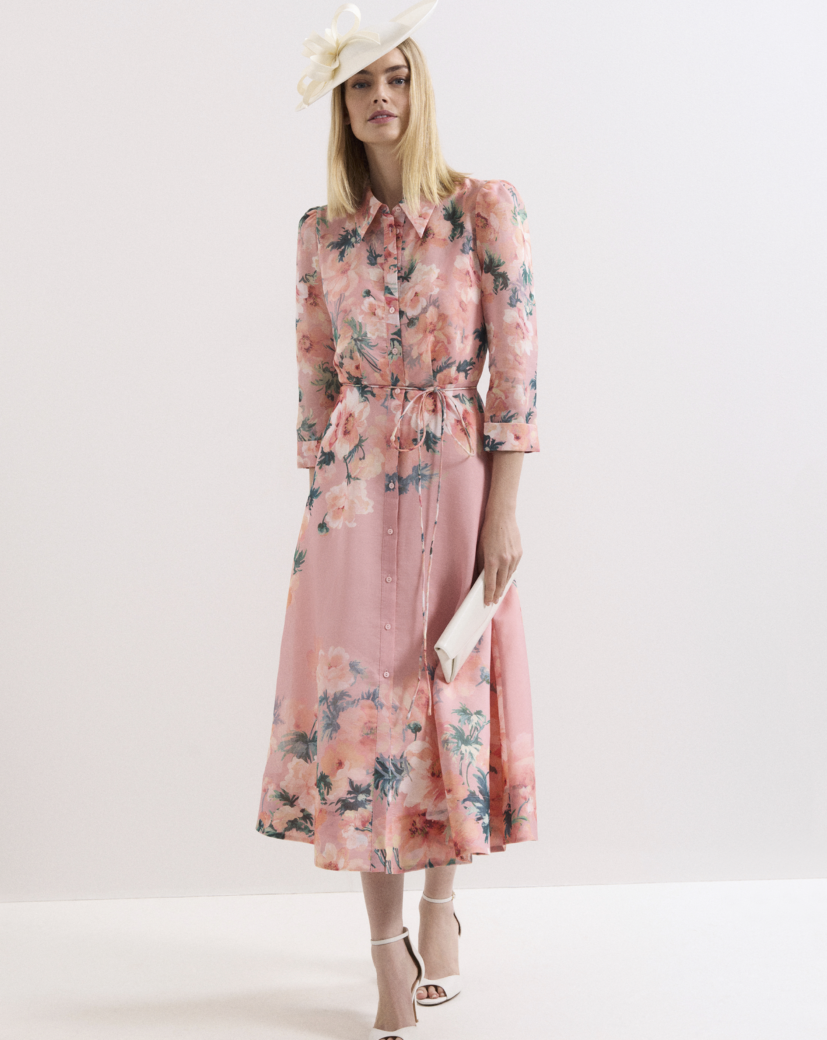 Phase Eight Anabella Floral Shirt Dress
