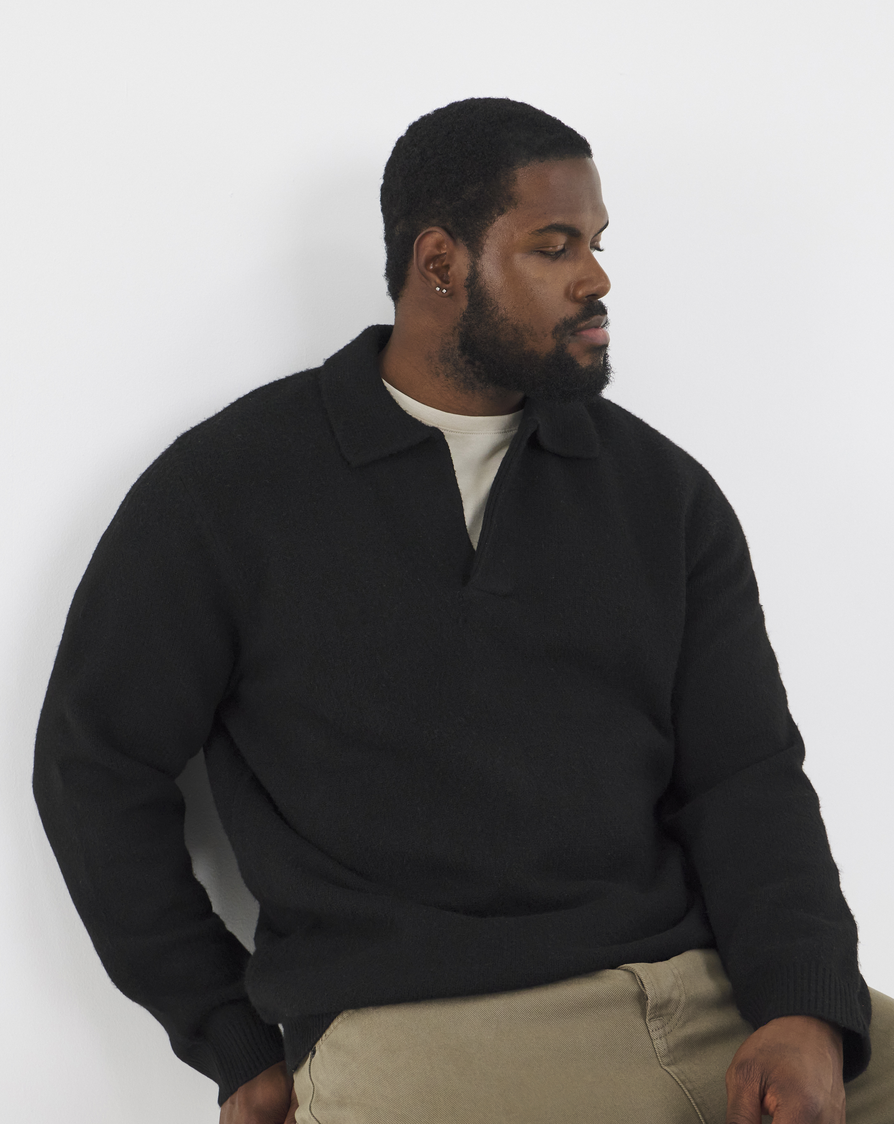 Jack & Jones Soho Ollie Kknit Split Neck