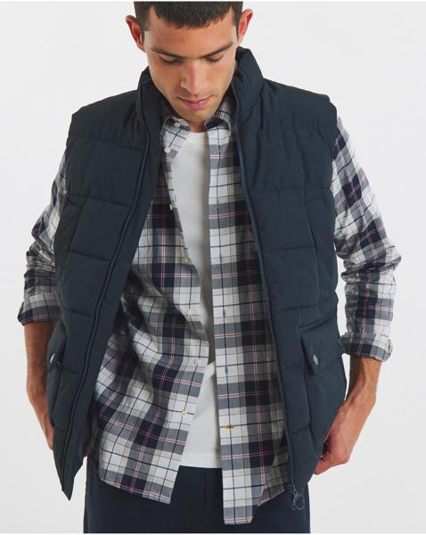 Barbour Bedale Puffer Gilet - Navy