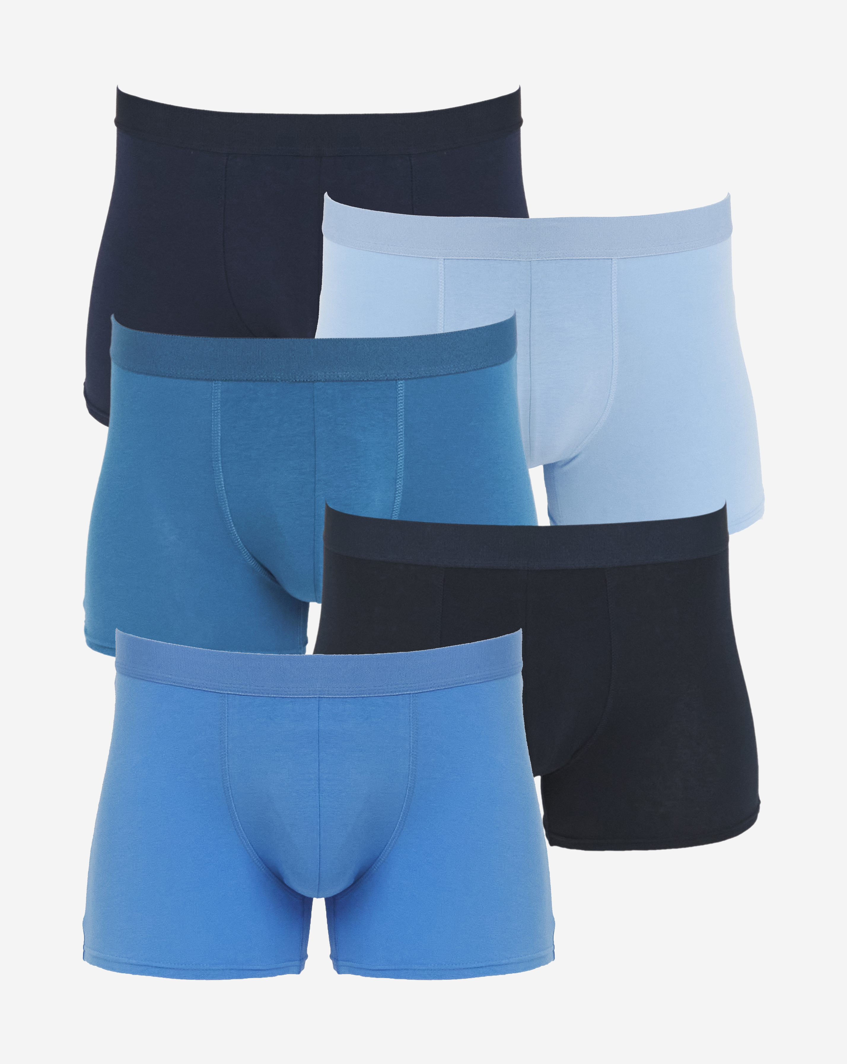 5 Pack Blue Hipsters