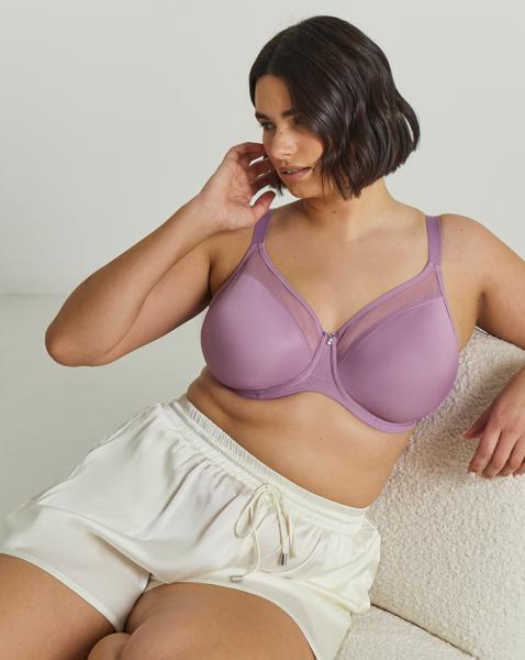 Elomi Smooth Moulded T Shirt Bra Heather