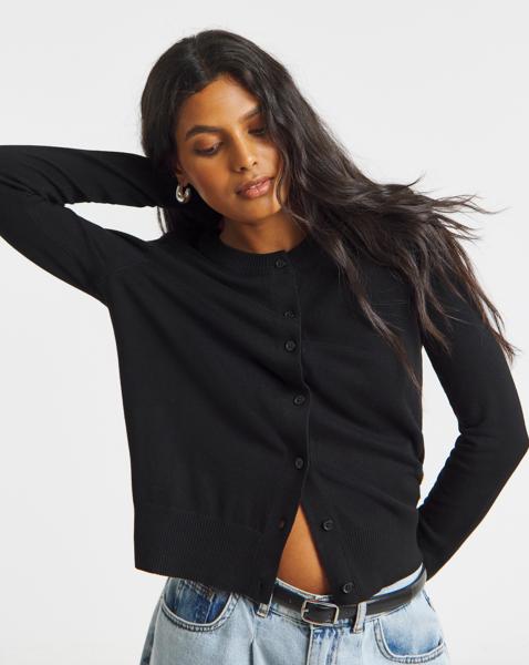 Eversoft Crew Neck Cardigan