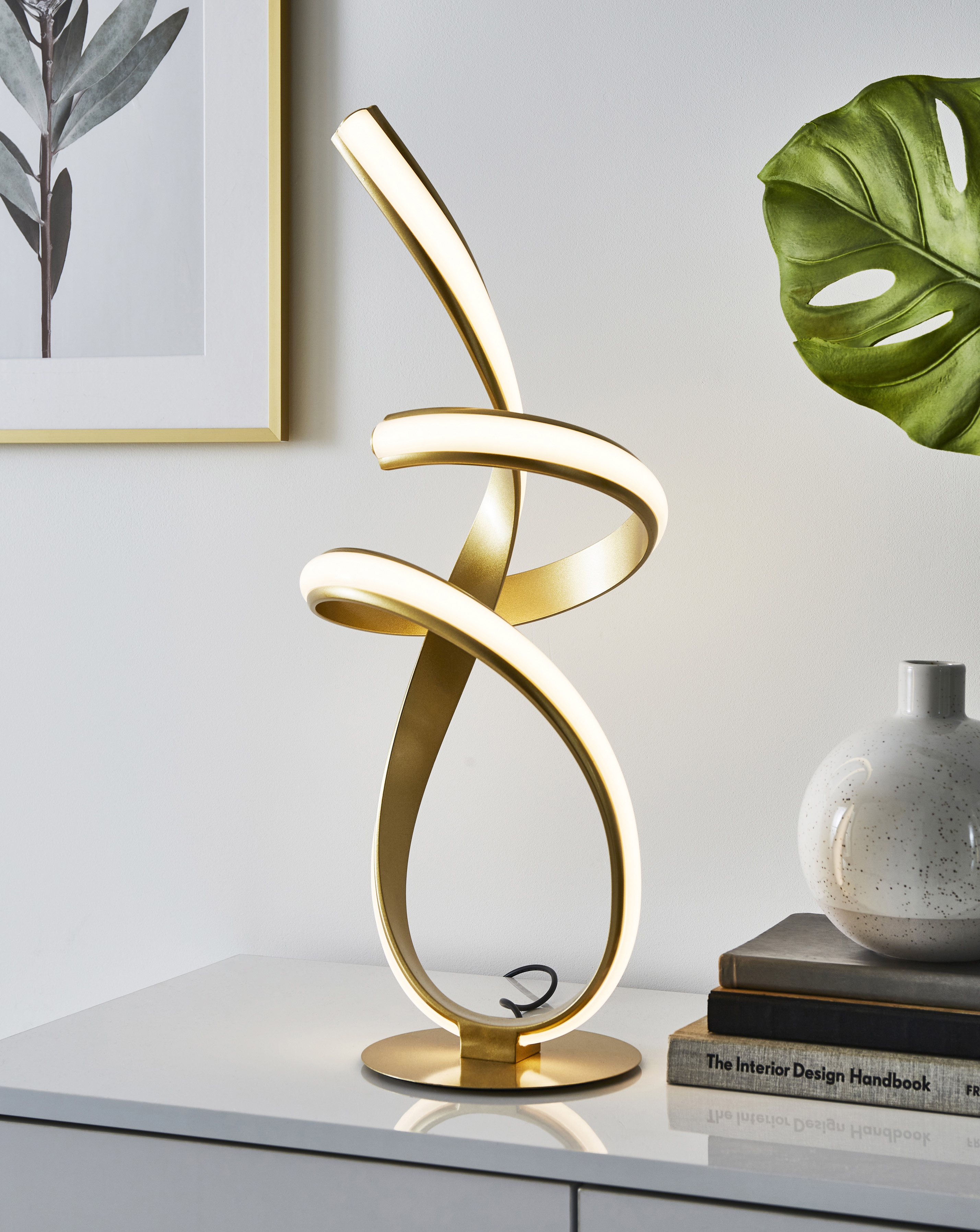 Ribbon LED Table Lamp