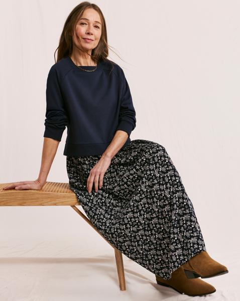 Julipa Midi Sweatshirt Jumper Dress