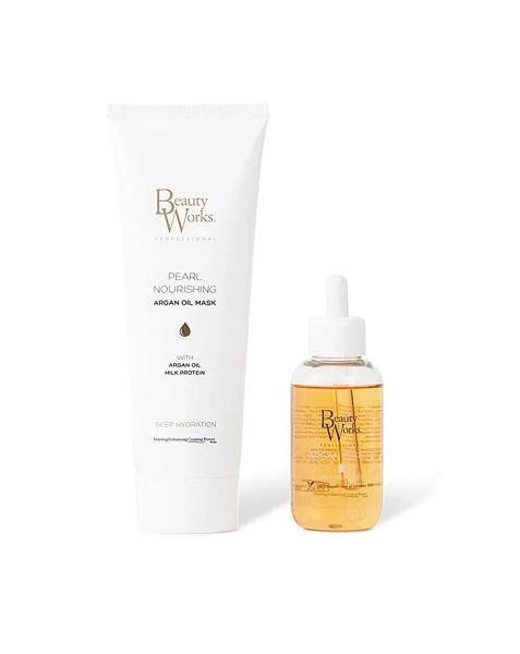 Beauty Works Argan Serum/Mask Bundle