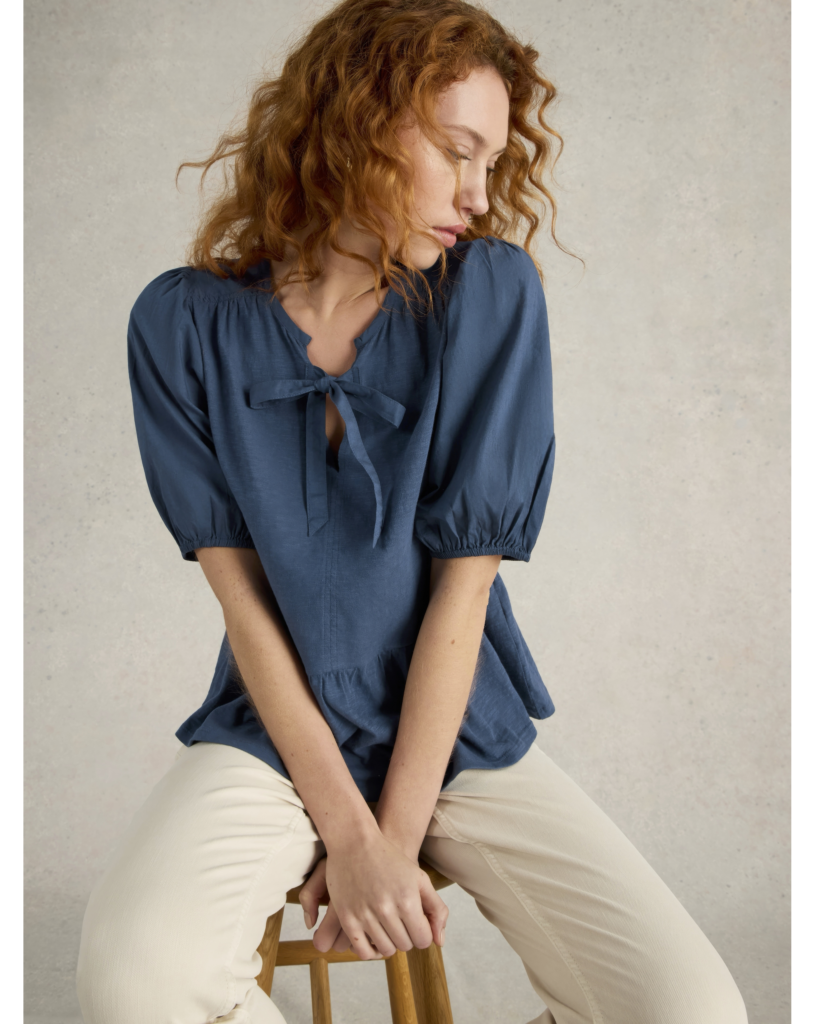White Stuff Gina Tie Top