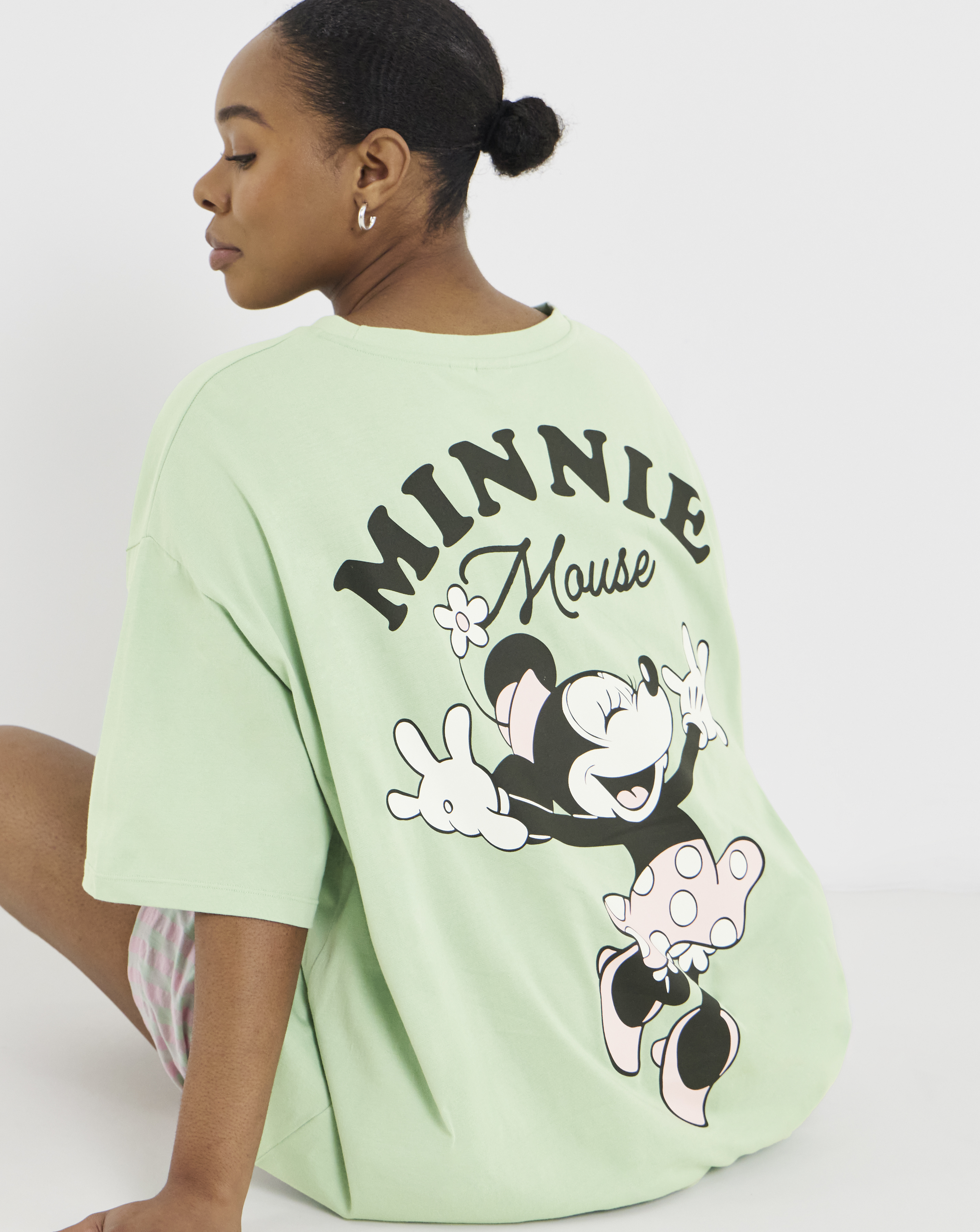 Minnie Mouse Cotton Seersucker PJ Set