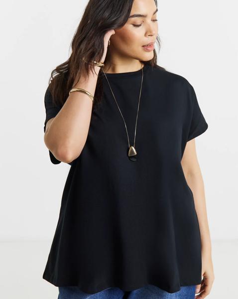 Slouchy Dip Back T-Shirt