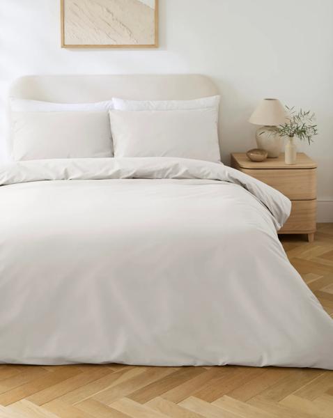 Pure Cotton 200 Thread Count Extra Deep 38cm Fitted Sheet