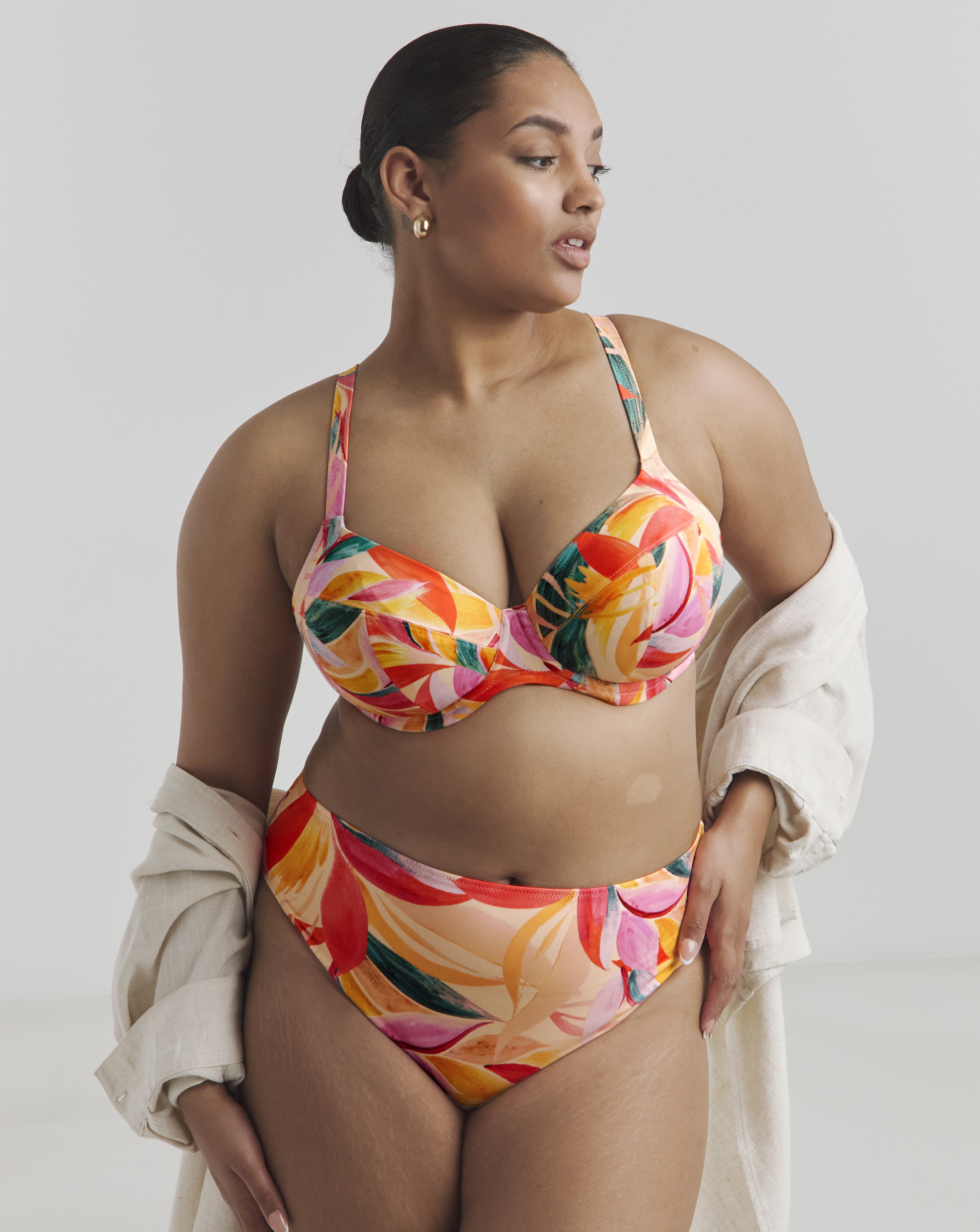 Elomi Sancho Beach Mid Rise Bikini Brief