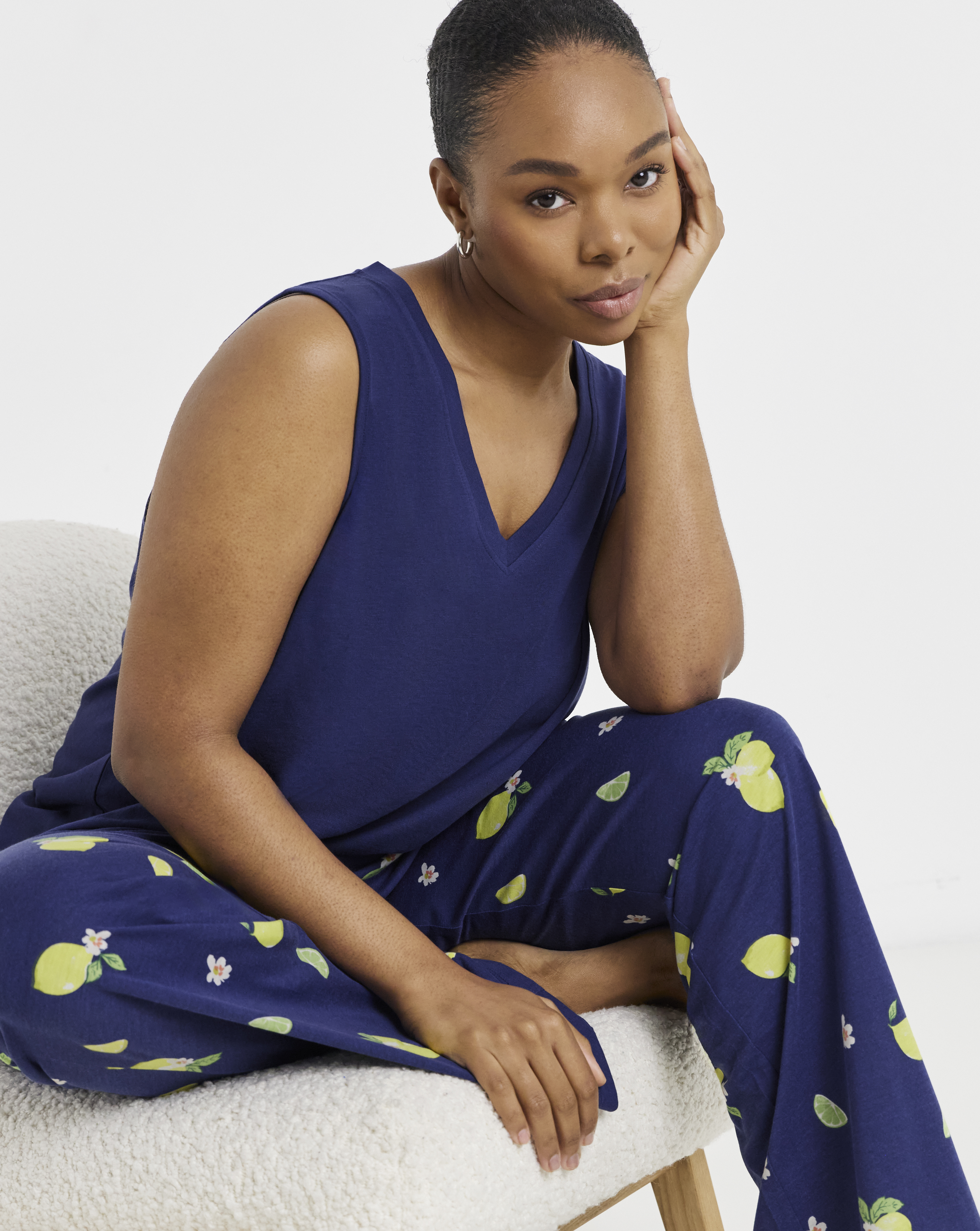 Pretty Secrets Value Lemon Pyjama Set