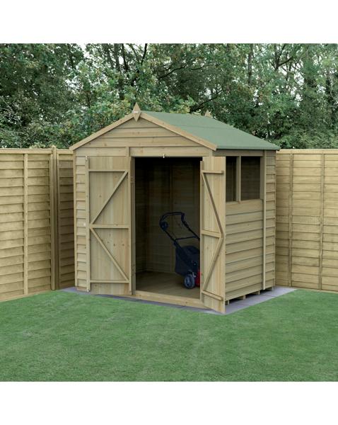 4LIFE Apex Shed 7x5 - Double Door
