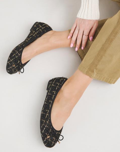 Classic Flat Ballerina Shoes Ex Wide Fit