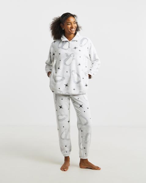 Pretty Secrets 1/4 Zip Fleece Twosie