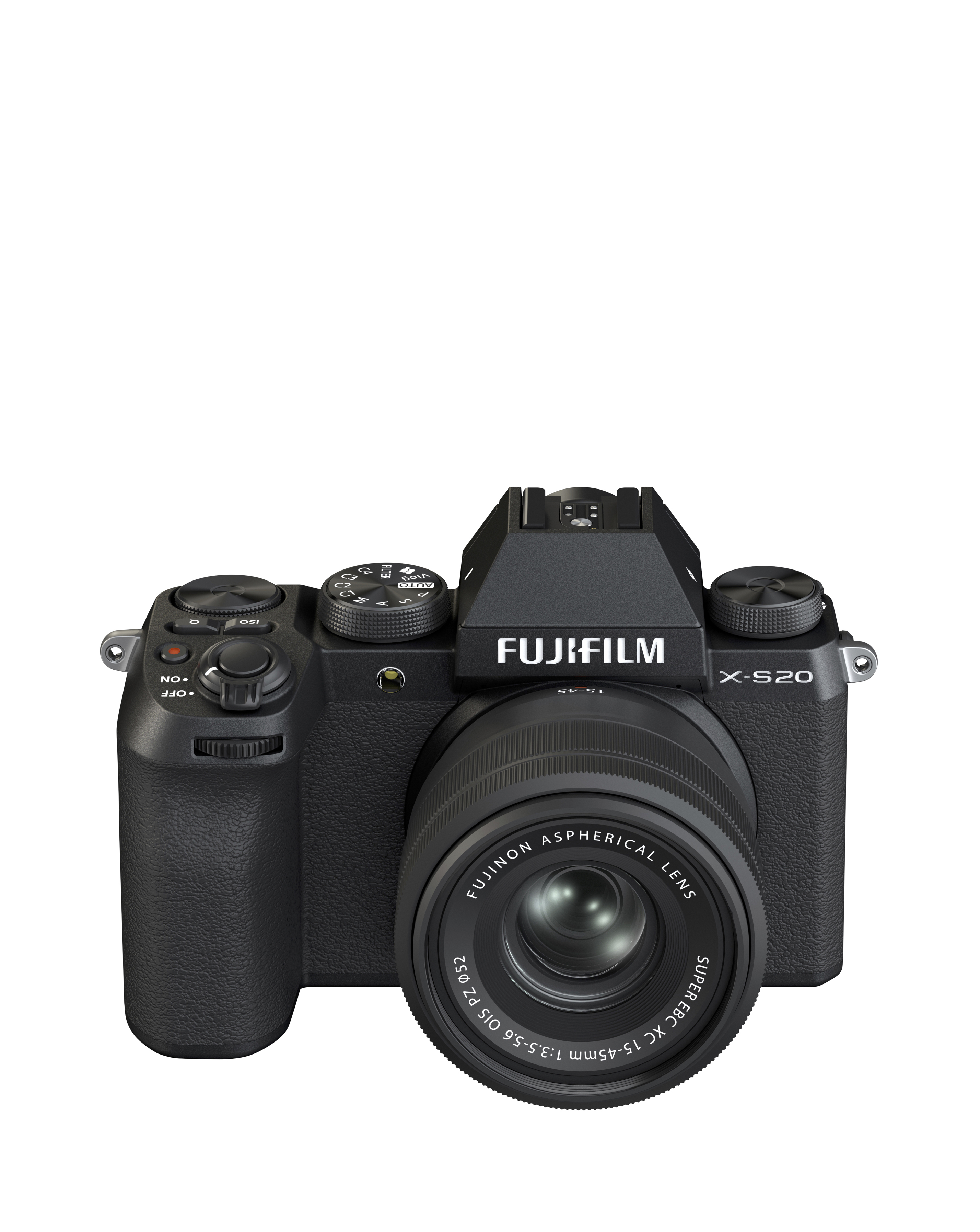 View 2 of Fujifilm X-S20 Mirrorless Dig Camera Blk