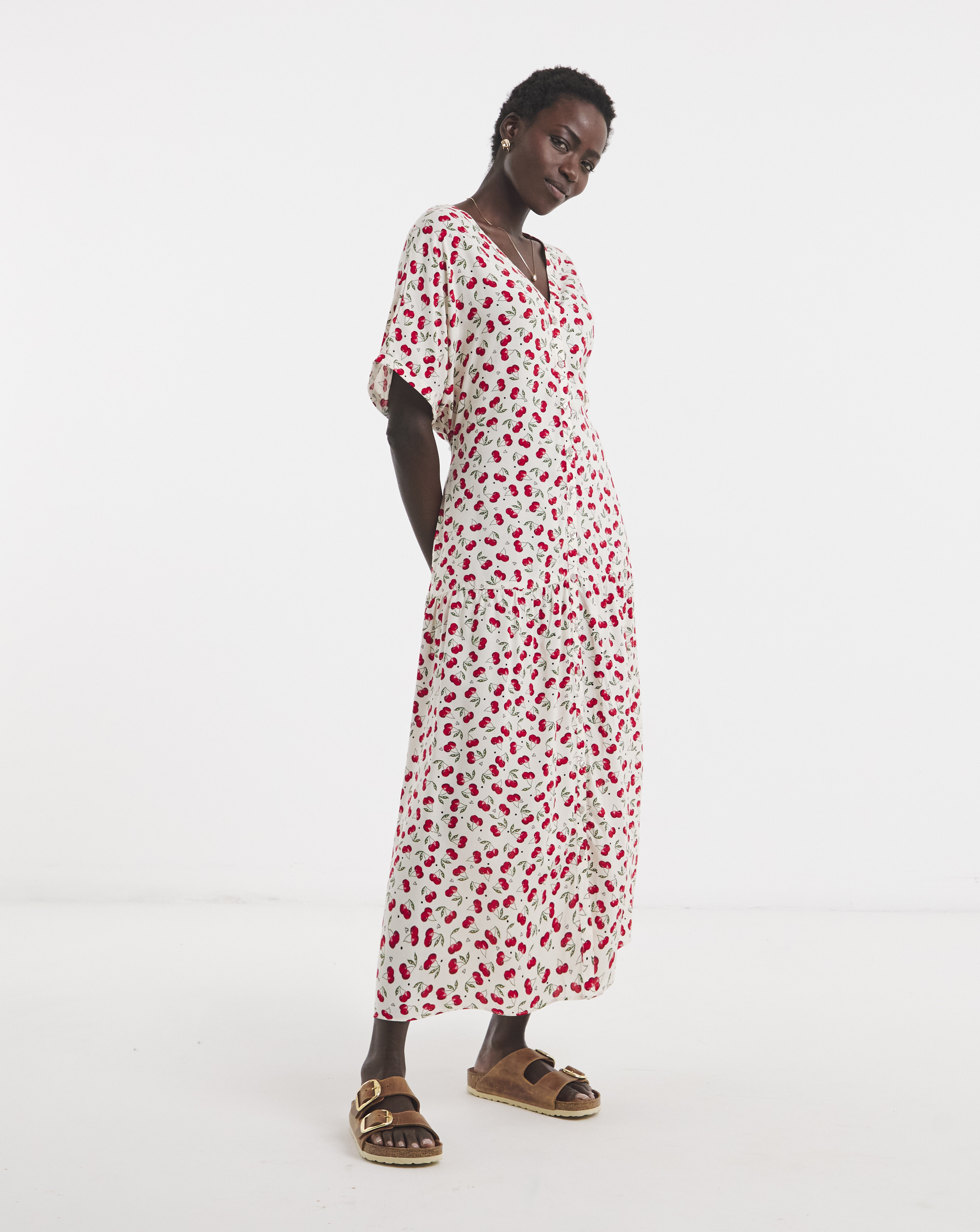 Button Through Dress