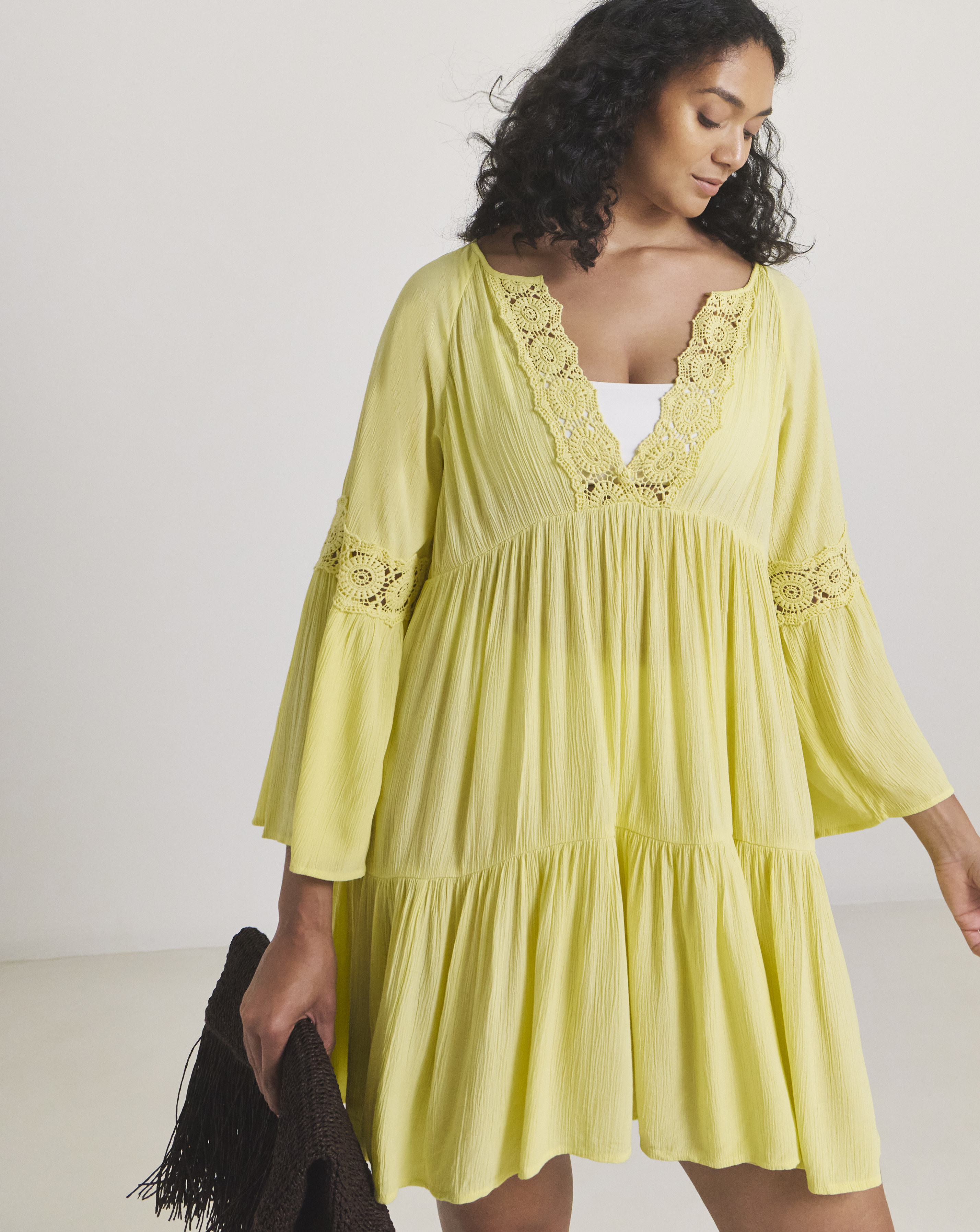 Figleaves Frida Lime Beach Dress
