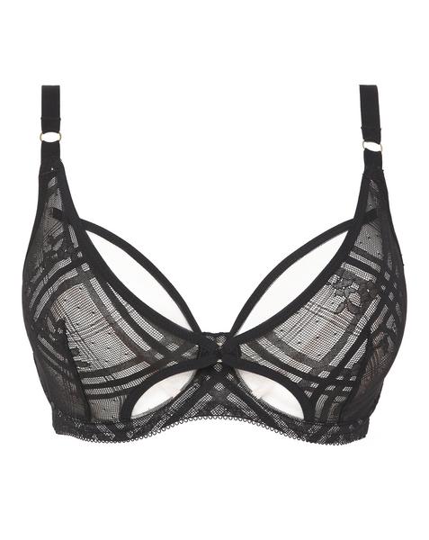 Freya Fatale High Apex Wired Bra - Black
