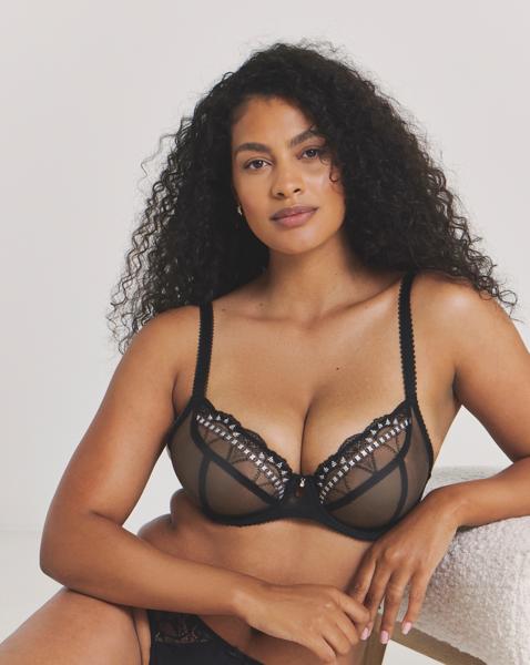 Freya Loveland Plunge Wired Bra Black