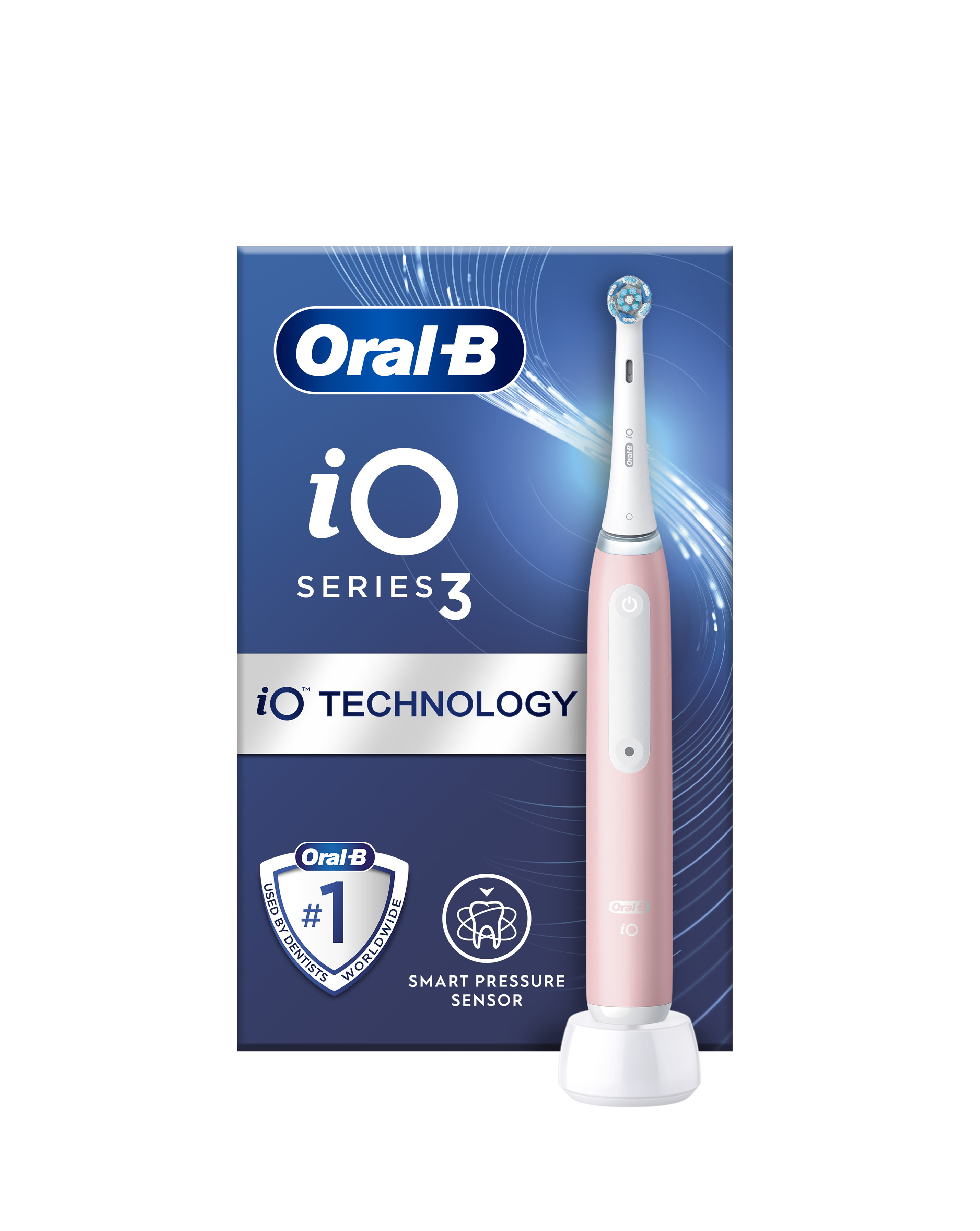 Oral-B iO3 Pink Electric Toothbrush