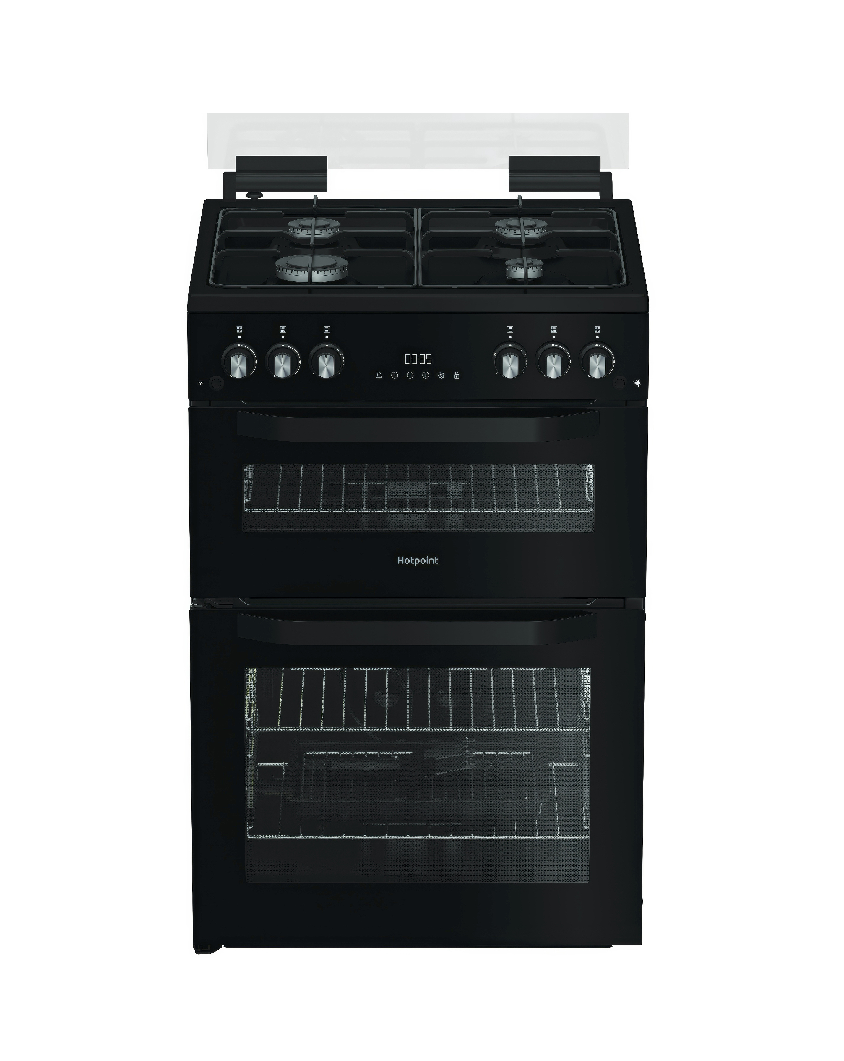 Hotpoint HDG6GDCB1 Double Cooker - Black