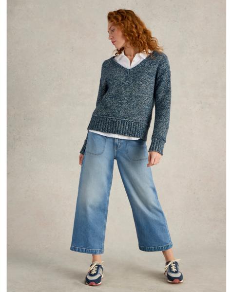 White Stuff Wide Leg Grop Jean