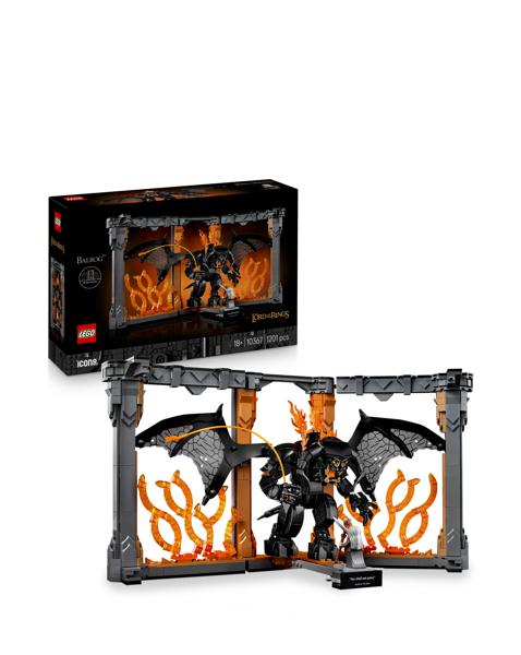 LEGO Icons The Lord of the Rings: Balrog Book Nook Film Memorabilia 10367