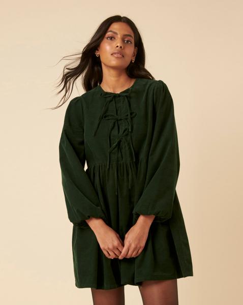 Nobody's Child Eden Mini Cord Dress - Image