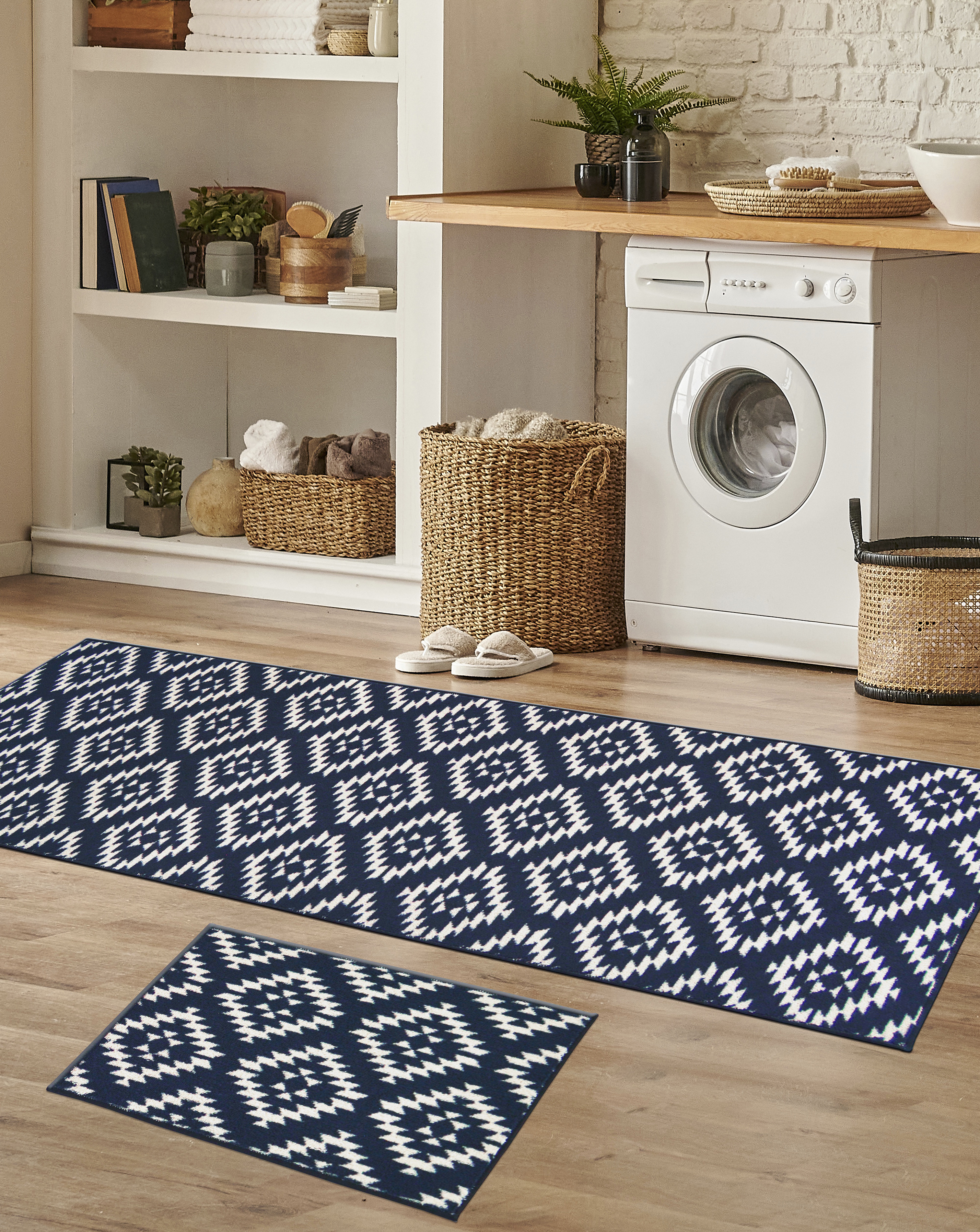 Aztec Runner & Doormat Set