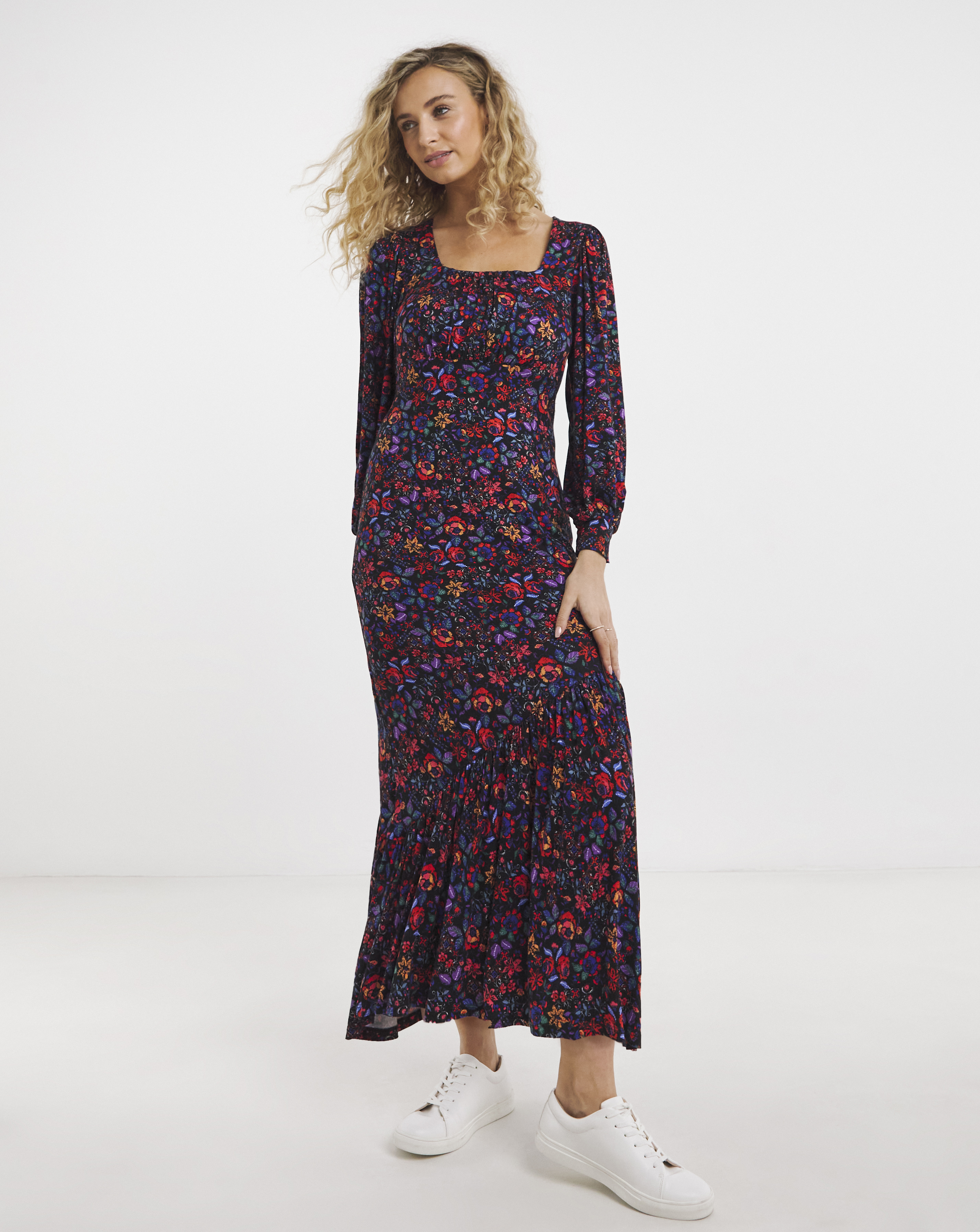 Joe Browns Lola Floral Jersey Maxi Dress