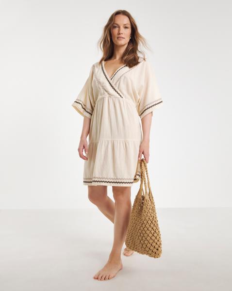 Beach to Ric Rac Mini Dress
