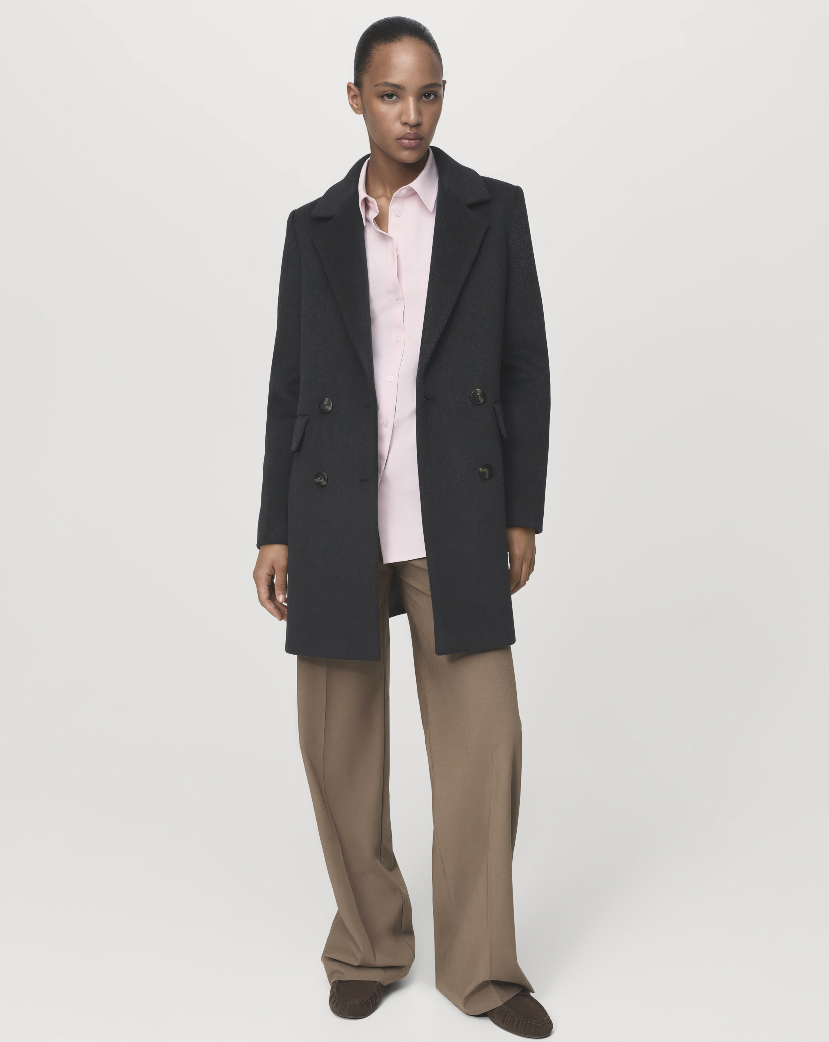 Mango Double Breasted Coat