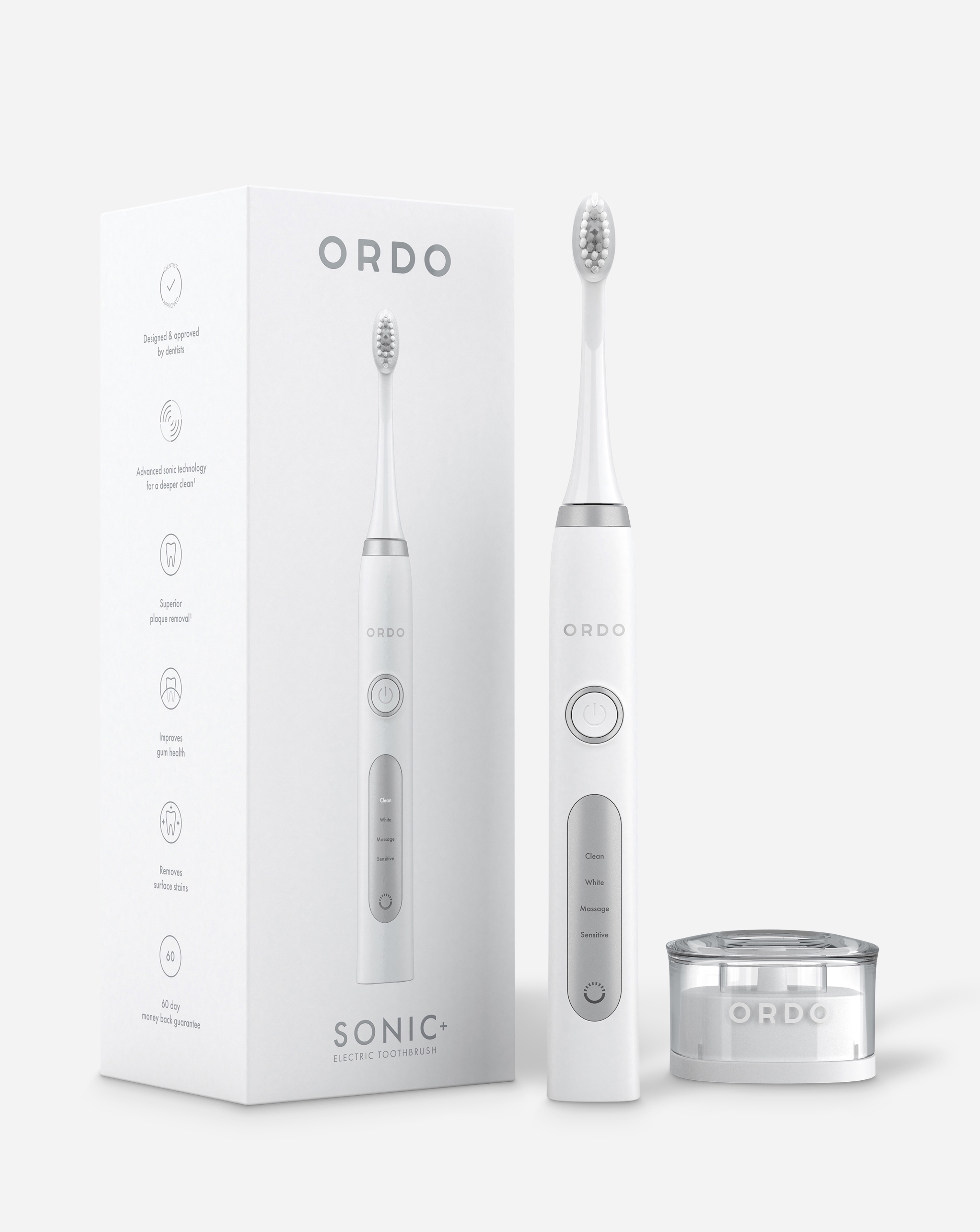 Ordo White Sonic+ Toothbrush