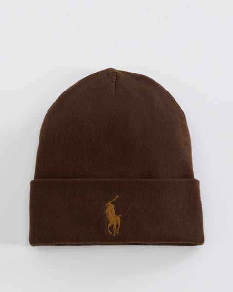 Polo Ralph Lauren Classic Beanie - Brown