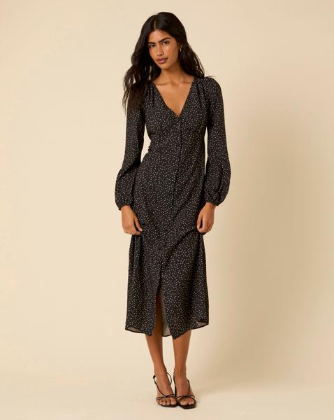 Nobody's Child Kennedy Spot Midi Dress