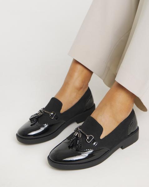 Brogue Tassle Loafer Wide