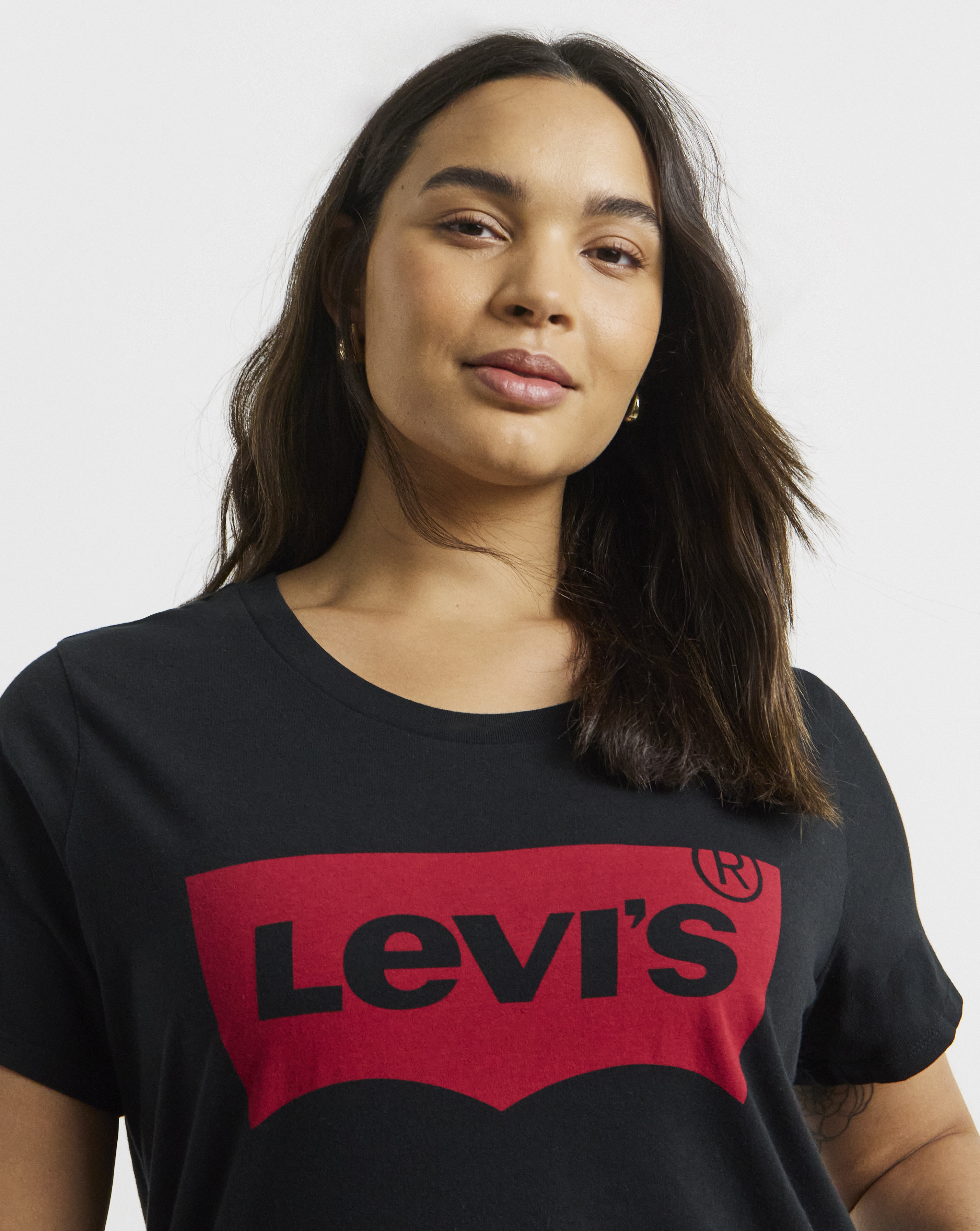 Levi's Women's Black Perfect Tee 4XL