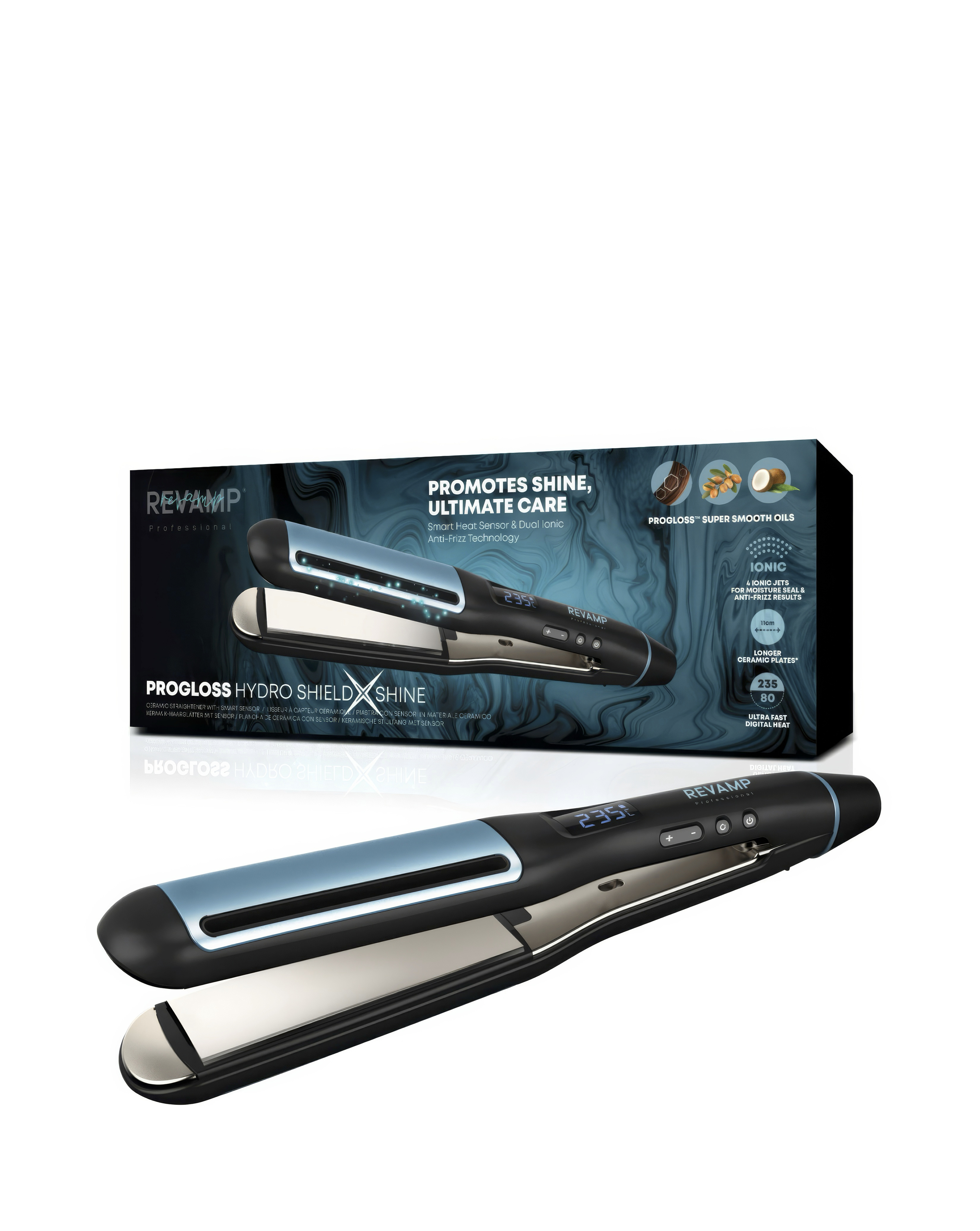 Revamp Hydro Shield X Hair Straightener