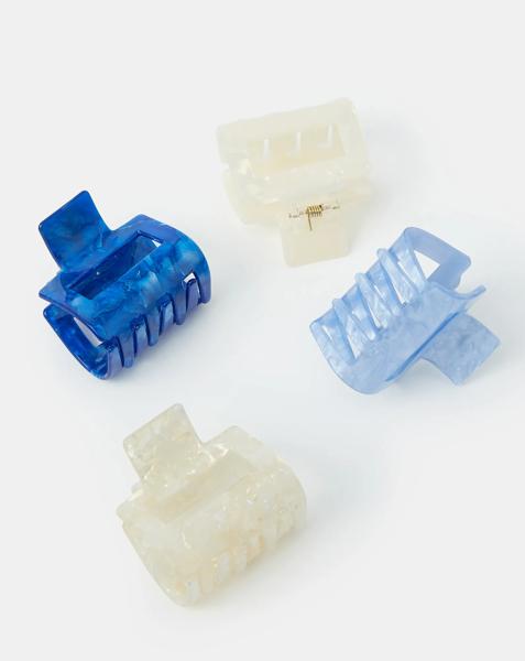 Accessorize Resin Square Claw Clips