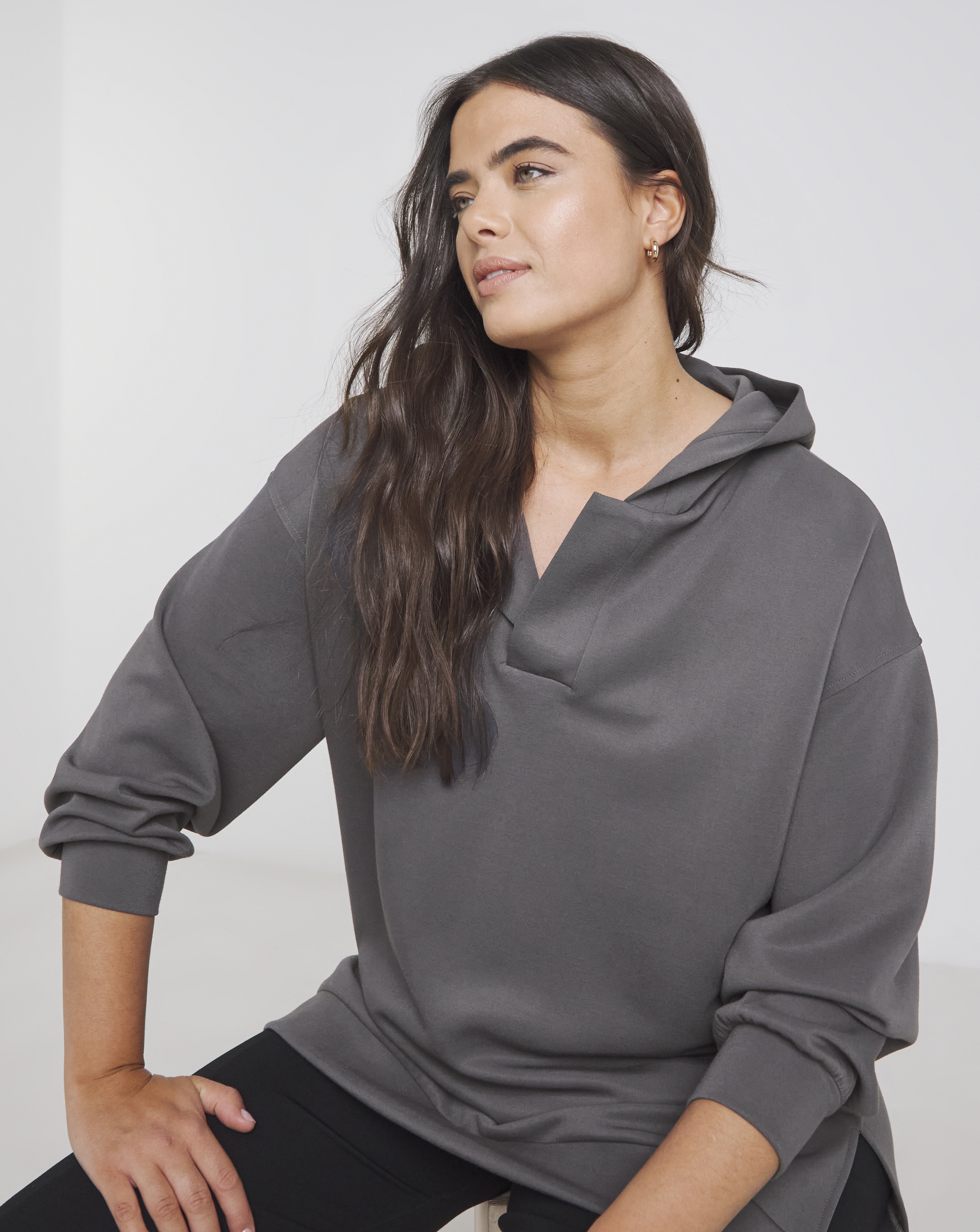 Simply Be Luxe Modal Scuba Sweatshirt