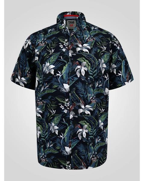 D555 Corden Hawaiian Cuban Collar Shirt