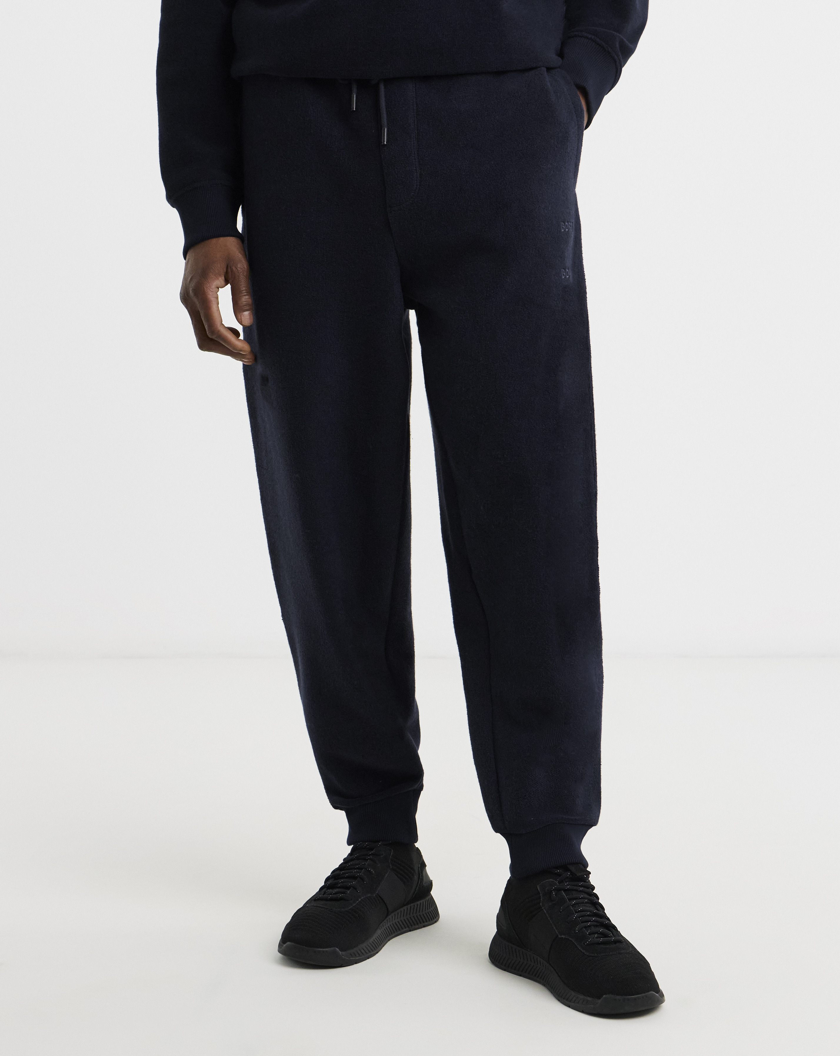 BOSS Fleece Jogger - Navy